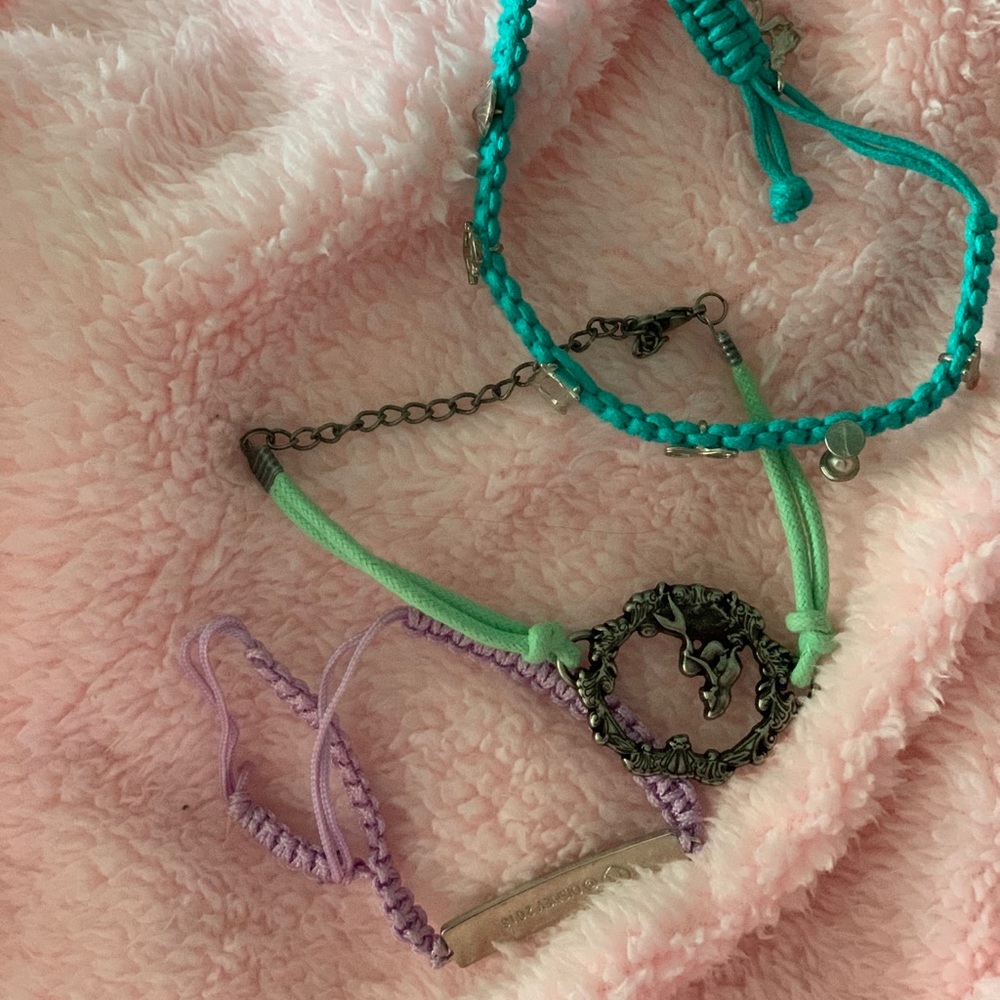 Little mermaid bracelets
